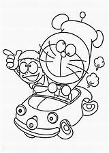 Doraemon Coloring Games Christmas Disney Pages Divyajanani sketch template