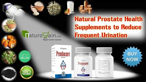 How To Reduce Frequent Urination Natural Prostate Health Supplements
