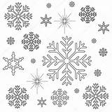Snowflake Sneeuwvlok Adultos Kerst Sneeuwvlokken Snowflakes Pompom sketch template