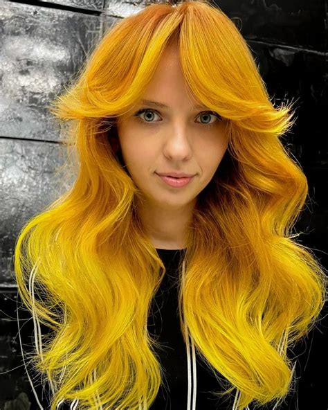 superb yellow hair ideas  set   trend hairstyle