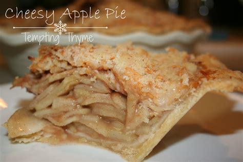 Cheesy Apple Pie {wicked Weekend} Tempting Thyme