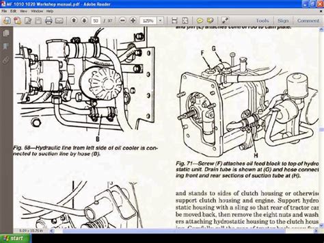 massey ferguson mf  workshop service manuals  mf  tractor repair ebay