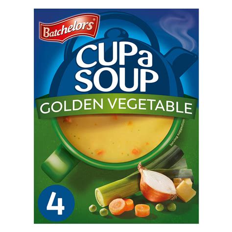 batchelors cup  soup golden vegetable  sachets  tinned soup iceland foods