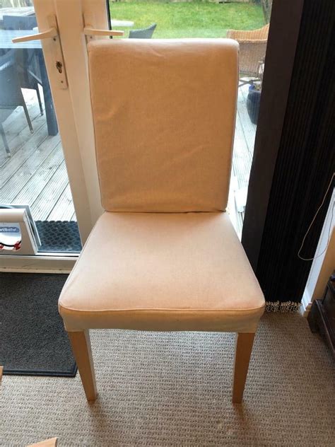 set   cream dining room chairs    weekend