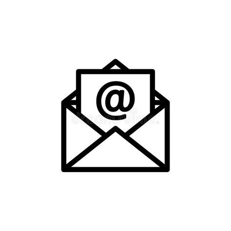 email symbol stock abbildung illustration von digital