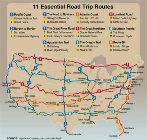 road map   united states traveling tipsideas pinterest