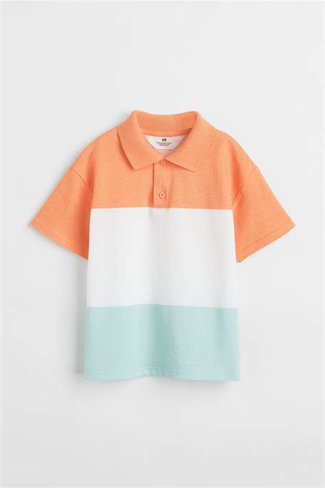 cotton pique polo shirt