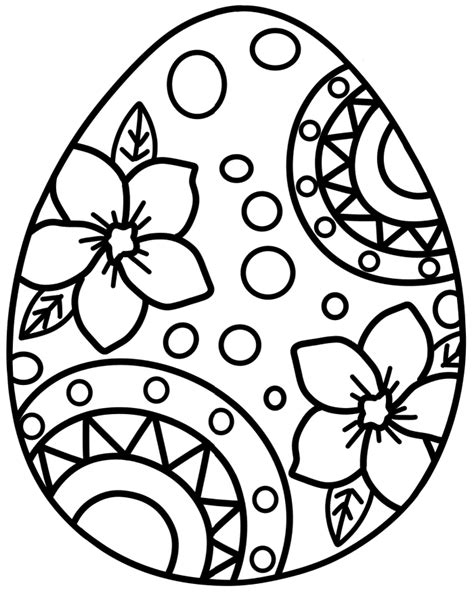 pict abstract easter coloring pages pin  march  kids
