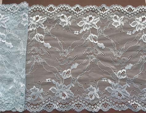blue lace stretch wide  cm wwwthelacecocouk  lace