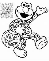 Coloring Pages Halloween Sesame Street Grover Printable Elmo Customized Names Elmos Colored Costume Getdrawings Color Personalized Rocks Getcolorings sketch template