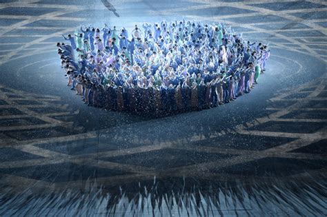 2014 sochi olympics opening breathtaking winter fairytale