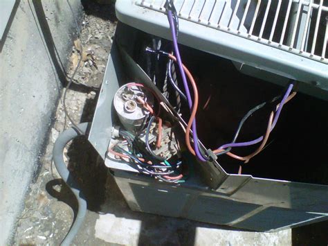 wiring diagram   trane xe  outdoor cooling unit forgot  fan wires fan