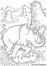 Horton Coloring Pages Getdrawings sketch template