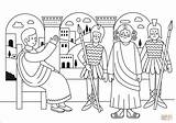 Juicio Pilatos Dibujo Pilate sketch template