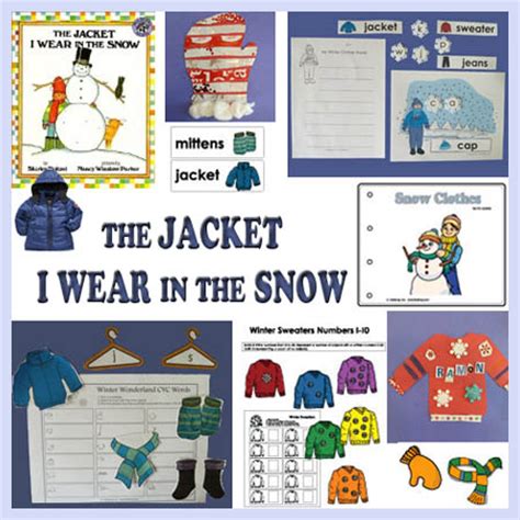 jacket  wear   snow teaching ideas  resources kidssoup