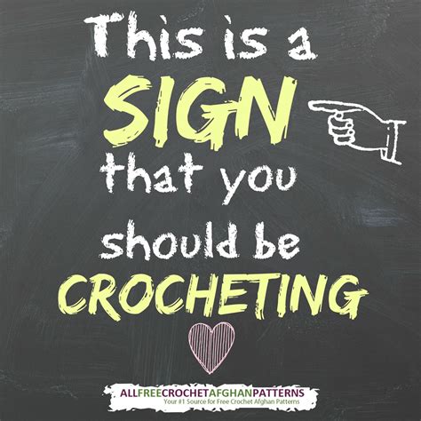 This Is A Sign You Should Be Crocheting Knitting Quotes Yarn Quote