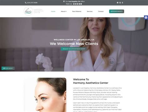 med spa websites medical websites healthcare marketing