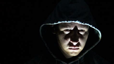 horror scene man face scary evil faces devil stock footage sbv  storyblocks