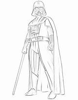 Vader Darth Coloring Yoda sketch template