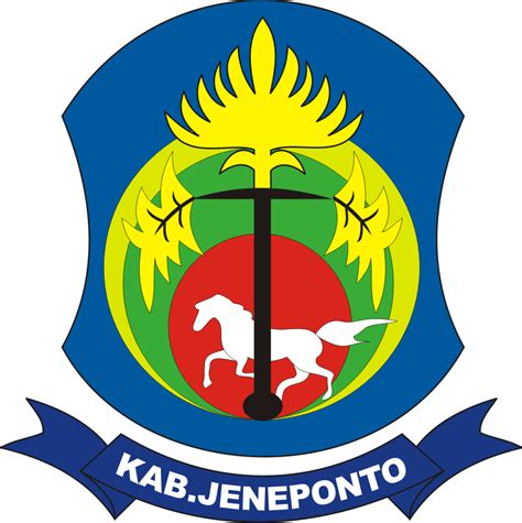 logo kabupaten kota logo kabupaten jeneponto sulawesi selatan
