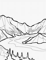 Crater Montanhas Colouring Printable Parques Nacionales Iceberg Parque Nacional Kolorowanki Yosemite Parks Grade Designlooter Clipartmag Tk Zapisano sketch template