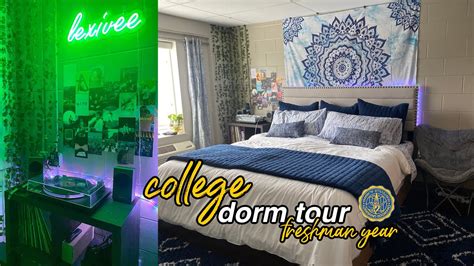 College Dorm Room Tour Freshman Year Lexivee Youtube