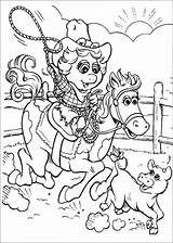 Horse Coloring Pages Printable Rider sketch template