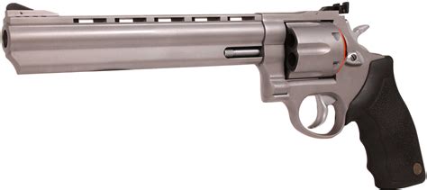 taurus   magnum   barrel   vent ribbed stainless steel revolver