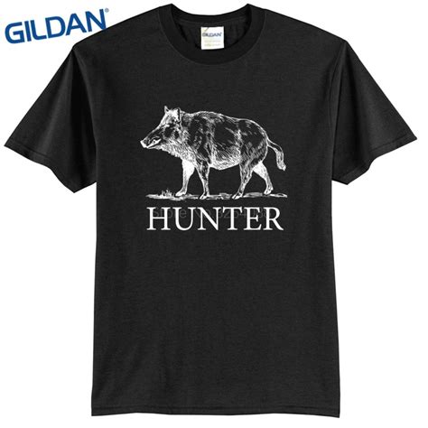 neck tops tee shirts hunter wild boar jersey  neck stylish custom cheap  shirts   shirts
