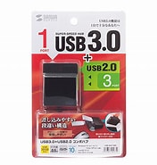 USB-3H413BK に対する画像結果.サイズ: 176 x 185。ソース: www.sanwa.co.jp