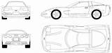Corvette 1997 C5 Blueprints Chevrolet Blueprint Clipart Car Vector Coupe Request Clipground sketch template