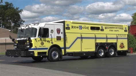 rescue  mechanicstownny fire district youtube