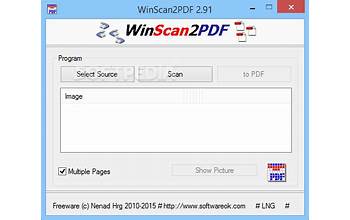WinScan2PDF screenshot #2
