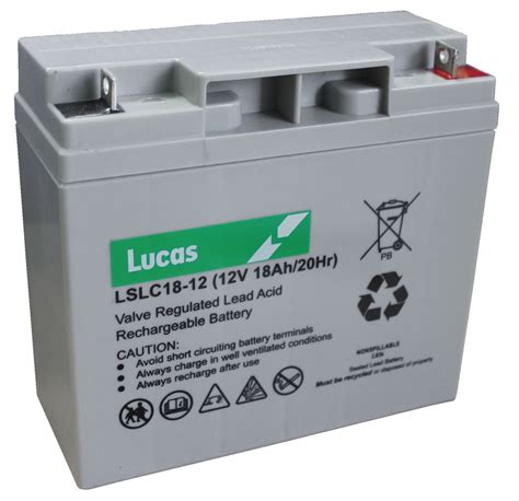 lslc  lucas sealed lead acid battery  ah
