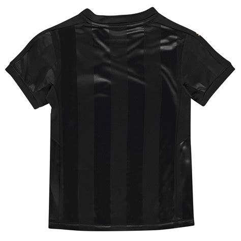 puma newcastle  jersey   juniors black football soccer shirt top ebay