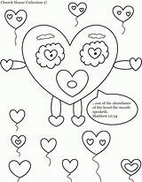 Coloring Pages Sunday School Children Top sketch template