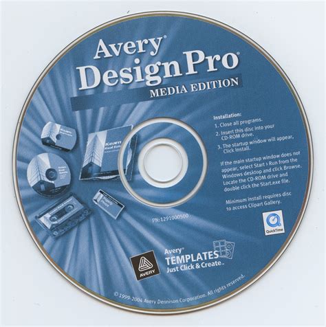 avery design pro media edition avery dennison
