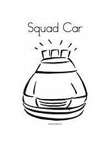 Coloring Car Squad Charger Dodge Police Change Template sketch template