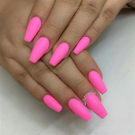 pin   layne  unas rosas barbie pink nails matte pink nails