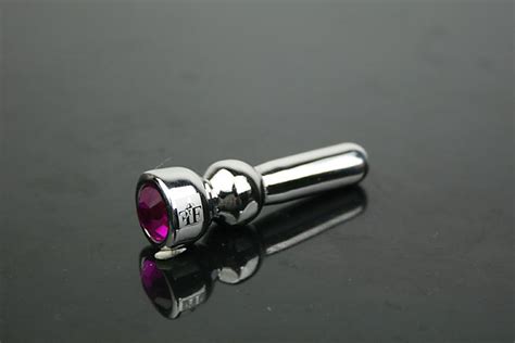 Wholesale Female Sexy Gems Anal Bead Metal Chastity Craft