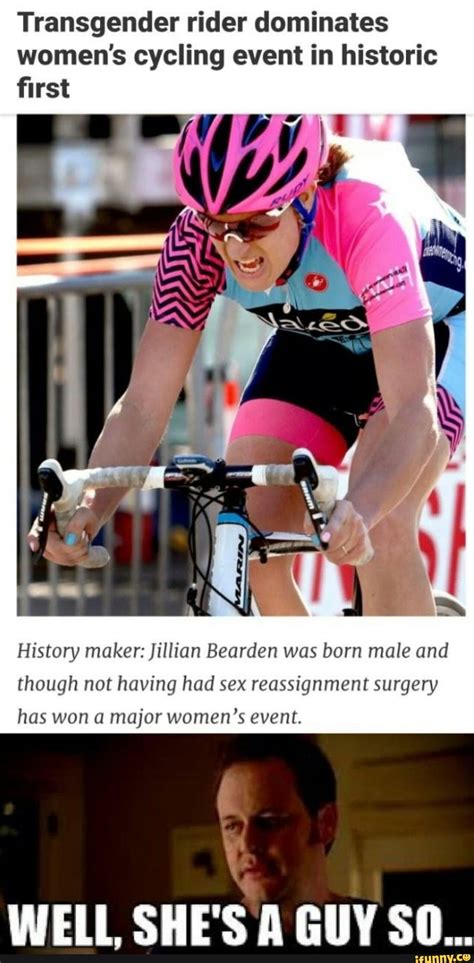 Transgender Rider Dominates Women S Cycling Event In Historic History