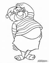 Smee Coloring Pages Pan Peter Disneyclips sketch template