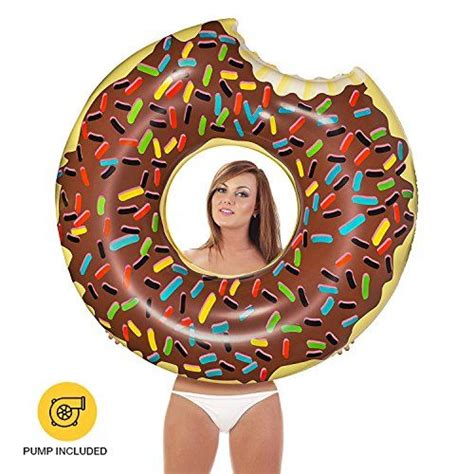 inflatables giant donut pool float pump included read more reviews