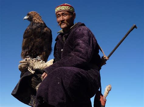 kazakh hunter   eagle  kind  friendship  begun long