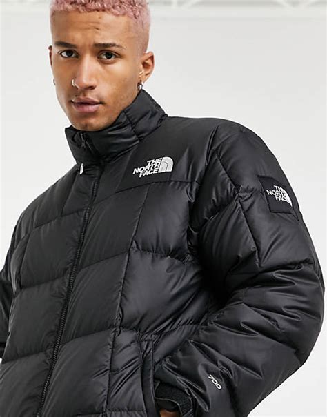 north face lhotse jacket  black asos