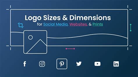 logo sizes  dimensions  social media websites prints full guide