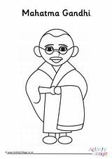 Gandhi Mahatma Great Colouring Coloring Drawing Alexander Pages Getdrawings Simple Printable Getcolorings sketch template