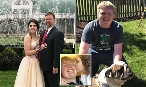 father takes son s girlfriend to high school prom one month after he died in a car accident