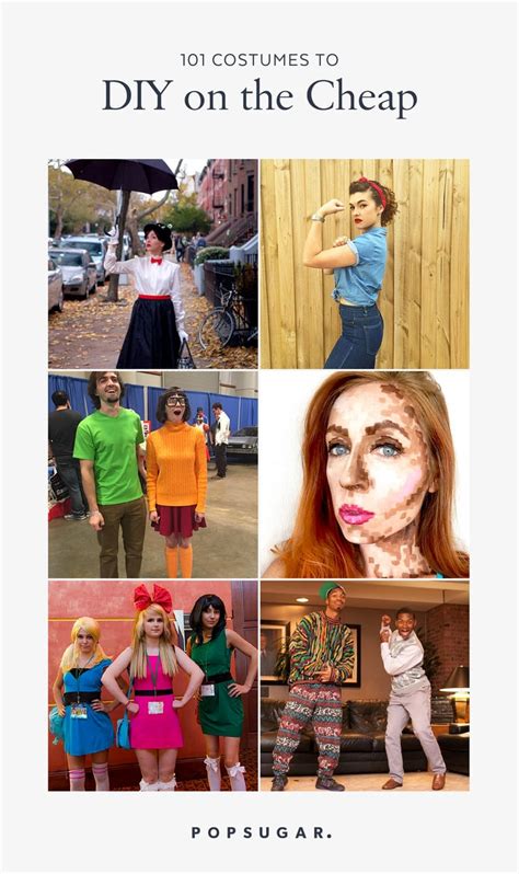 pin it cheap homemade halloween costumes popsugar smart living