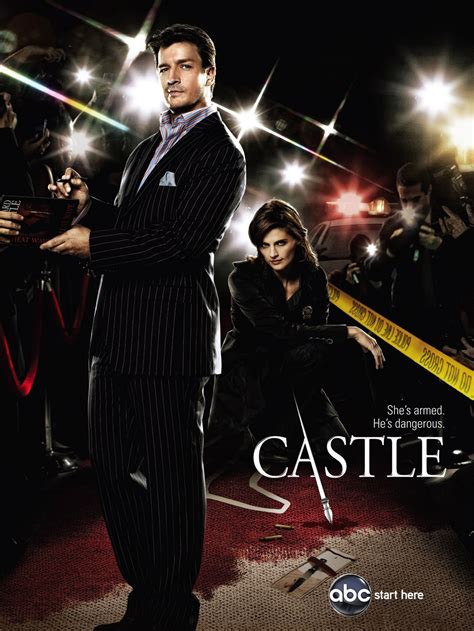 Castle Tv Series Nathan Fillion Stana Katic And Cast Photos Dvdbash